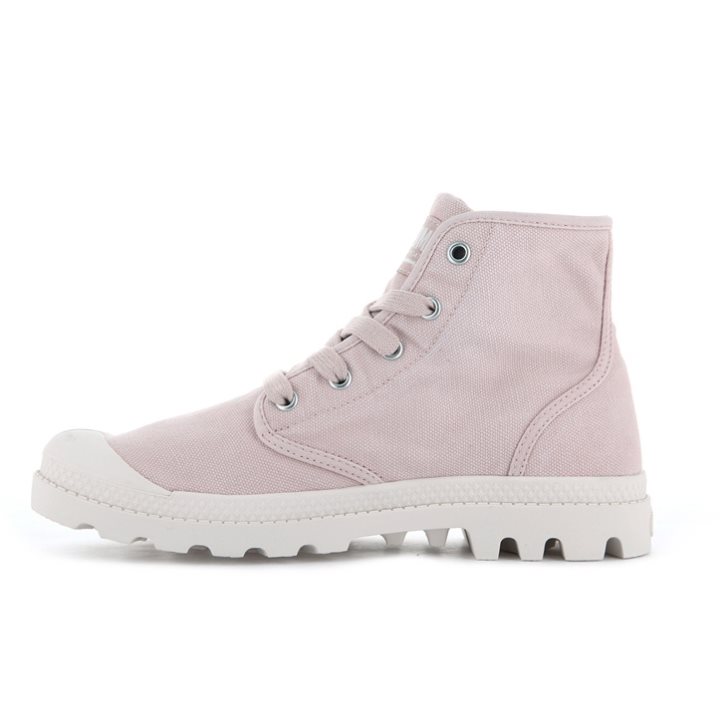 Bottes Palladium Pampa Hi Femme Rose | FR IRM146N